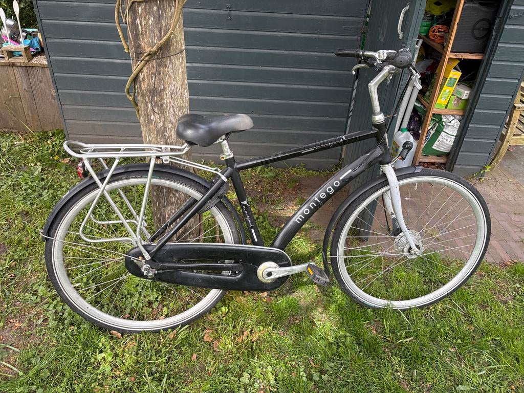 Montego stadsfiets - Goede staat, Fietsen en Brommers, Fietsen | Heren | Herenfietsen, Gebruikt, Versnellingen, 49 tot 53 cm, Trommelrem