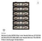 Hepafilter voor Neato robotstofzuiger, Ophalen of Verzenden, Nieuw