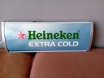 Heineken extra gold lichtbakje, Ophalen of Verzenden, Gebruikt, Reclamebord, Plaat of Schild, Heineken