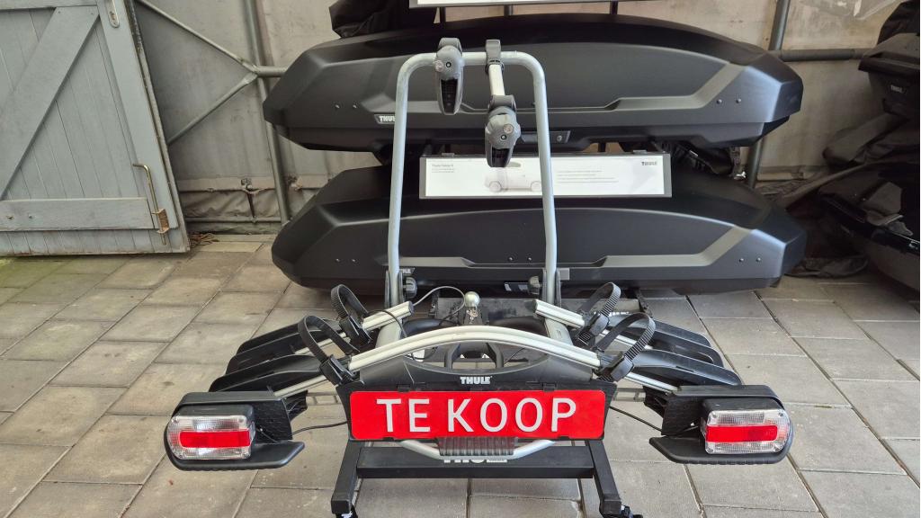 Thule fietsendrager EuroWay 2 fietsen, kantelbaar, Ophalen, Gebruikt, Thule Sweden AB, Borggatan 5, 335 73 Hillerstorp, Zweden