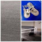 Verduisterende rolgordijn grijs x2, Ophalen, Gebruikt, 100 tot 150 cm, Grijs