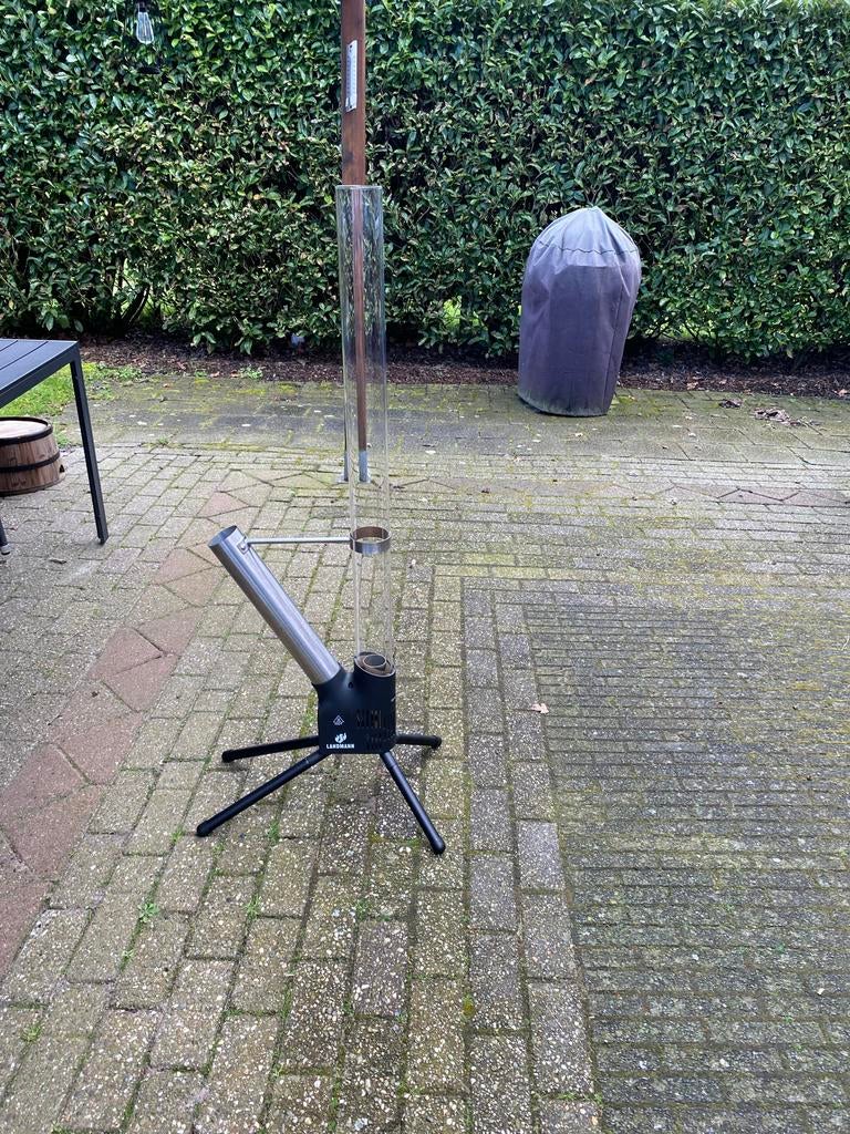 Landmann Pellet Terrasverwarmer - Sfeervol & Efficiënt, Ophalen of Verzenden, Nieuw, Vloer