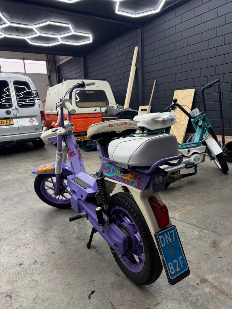 Gilera Citta Dizzy - Unieke paarse brommer, Ophalen of Verzenden, Gebruikt