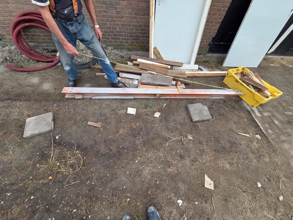 Stalen balk, Doe-het-zelf en Verbouw, Metalen, Ophalen