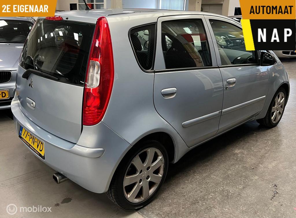 Mitsubishi Colt 1.5 2e Eigenaar - NAP - Automaat - Airco, 970 kg, Stof, 4 cilinders, Blauw
