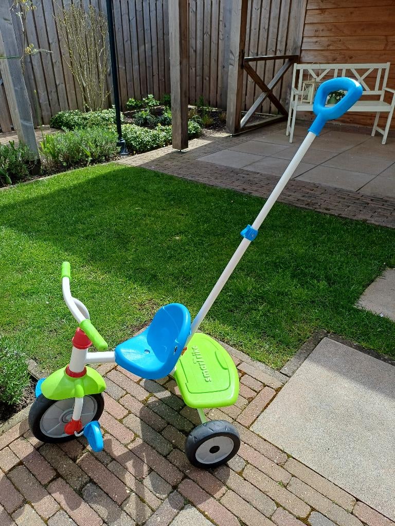 SmarTrike driewieler met duwstang (izgs), Kinderen en Baby's, Speelgoed | Buiten | Voertuigen en Loopfietsen, Ophalen, Zo goed als nieuw