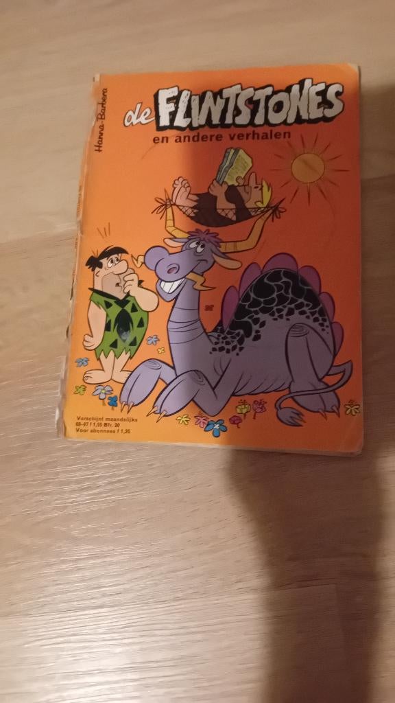 Flintstone strip boeken, Verzamelen, Ophalen of Verzenden, Overige figuren, Gebruikt, Boek of Spel