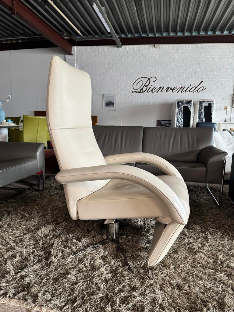 Jori Yoga relaxfauteuil, Huis en Inrichting, Fauteuils, Jori, Leer, Ophalen of Verzenden, Zo goed als nieuw