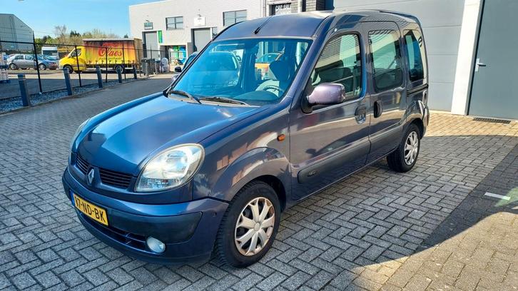 Renault Kangoo 1.6i 16V Automaat 143.000 km, Auto's, Renault, Bedrijf, Kangoo, ABS, Airbags, Airconditioning, Centrale vergrendeling