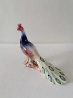 Portugees keramiek beeld van een Pauw in zeer goede staat, Ophalen of Verzenden