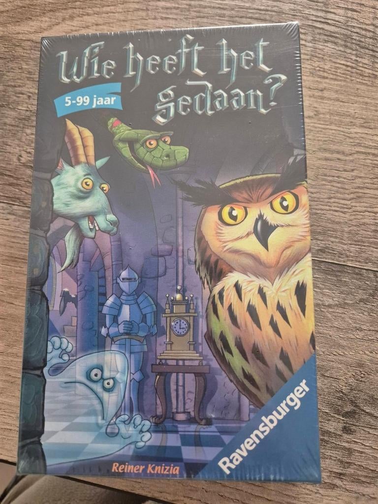 wie heeft het gedaan nieuw, Hobby en Vrije tijd, Gezelschapsspellen | Bordspellen, Nieuw, Ophalen of Verzenden