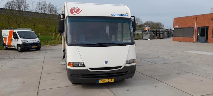 Eura mobil, Caravans en Kamperen, Campers, Particulier, tot en met 3, Integraal, Eura Mobil, Fiat, 7 tot 8 meter, Diesel, Handgeschakeld