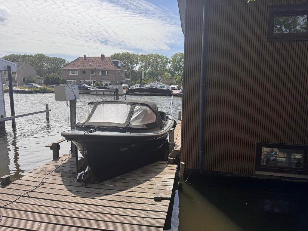 Asloep 650 met 16 pk Craftman motor, nette staat, Watersport en Boten, Sloepen, 10 tot 30 pk, Gebruikt, Binnenboordmotor, Diesel
