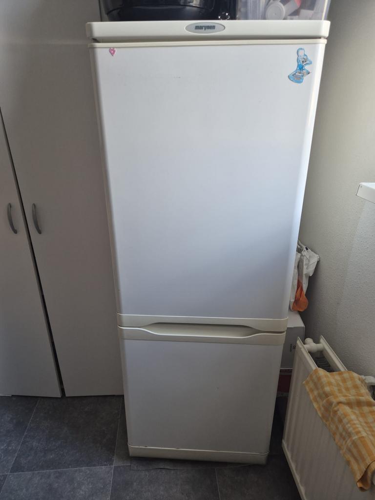 GRATIS ophalen koelkast met vriesvak, Gebruikt, 200 liter of meer, 45 tot 60 cm, Met vriesvak