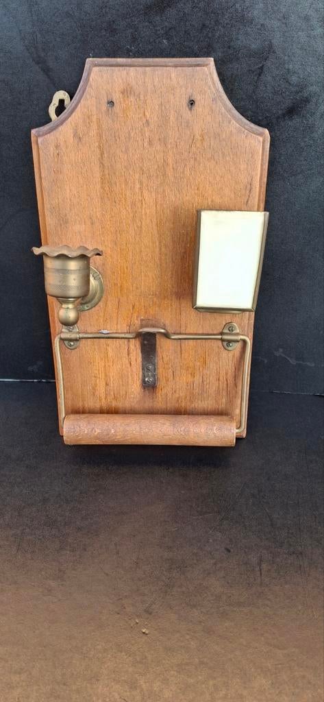 Toiletrolhouder art nouveau, Antiek en Kunst, Ophalen of Verzenden, Rechthoekig, Minder dan 50 cm