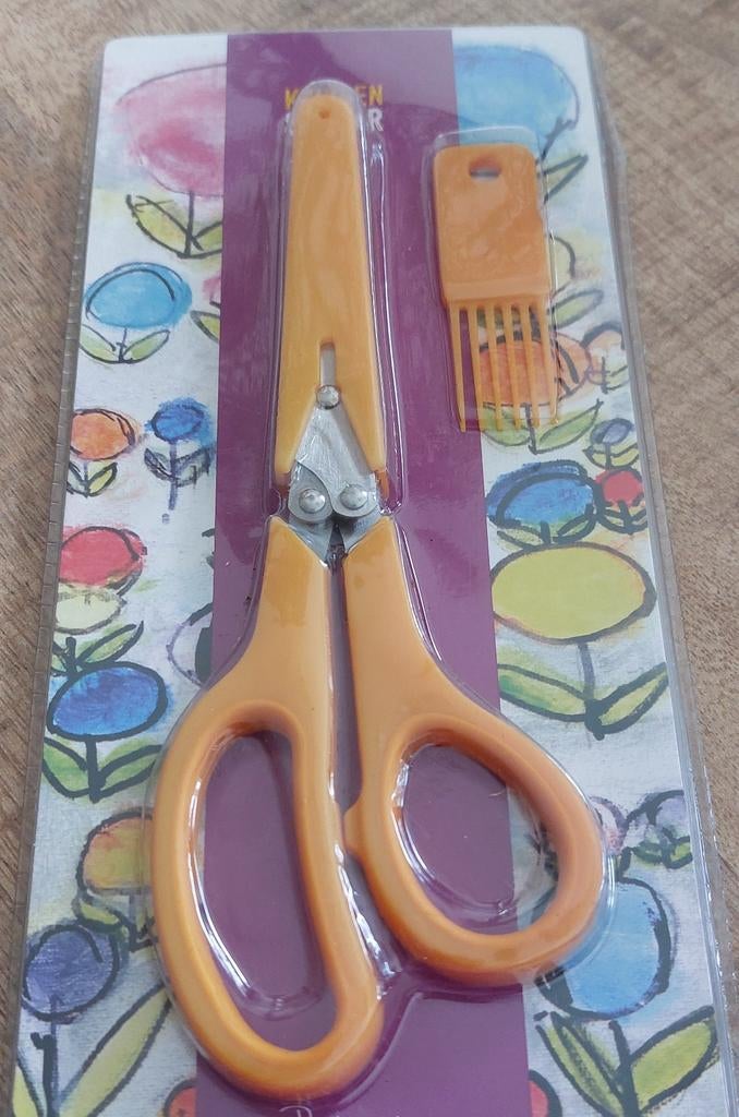 Kruiden schaar, Ophalen of Verzenden, Nieuw, Metaal, Oranje