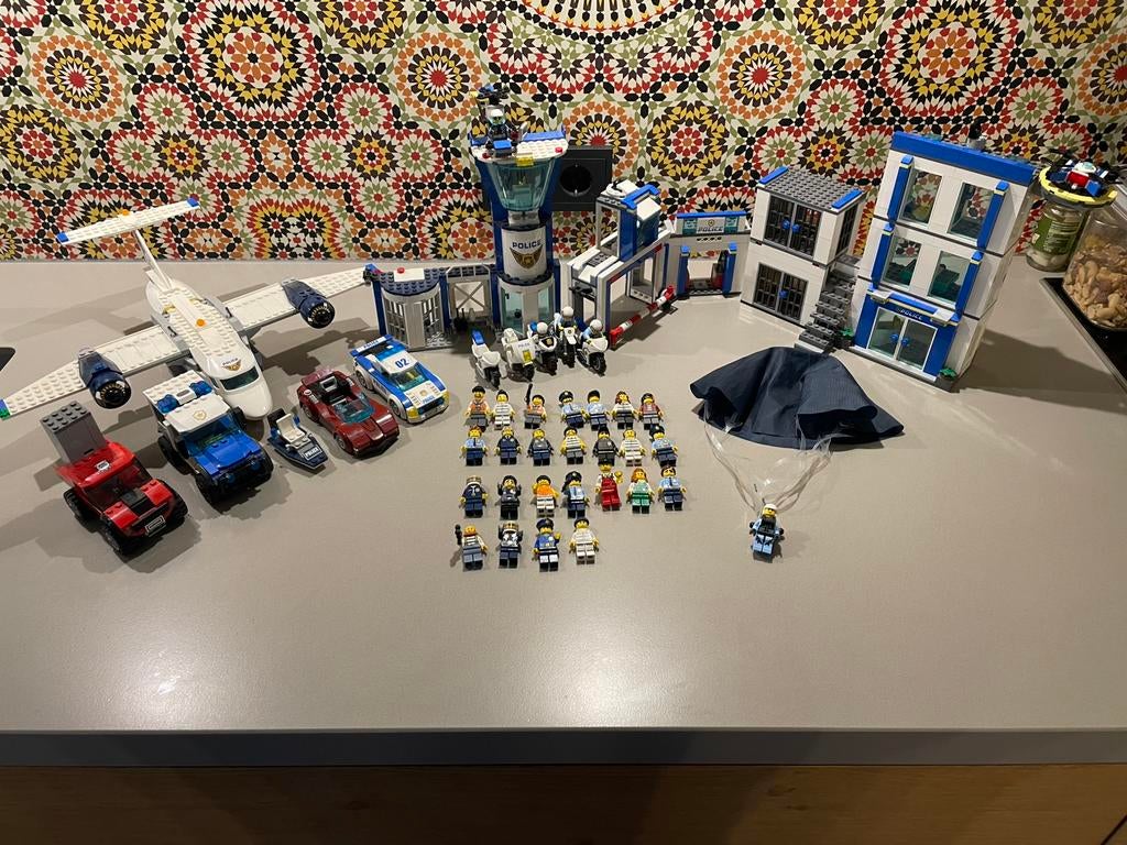 Lego city politie, Ophalen, Complete set, Lego, City