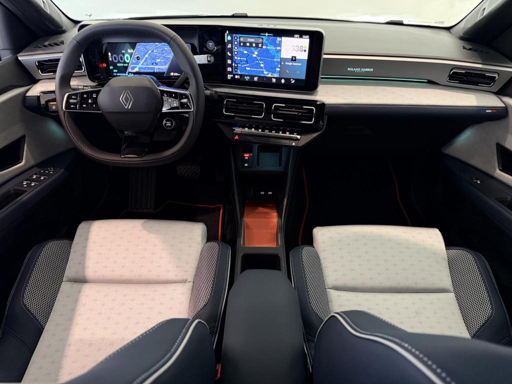 Renault 5 Comfort Range Roland Garros 52 kWh | Harman/Kardon, Auto's, Renault, Leder en Stof, Nieuw, Zilver of Grijs, Te koop