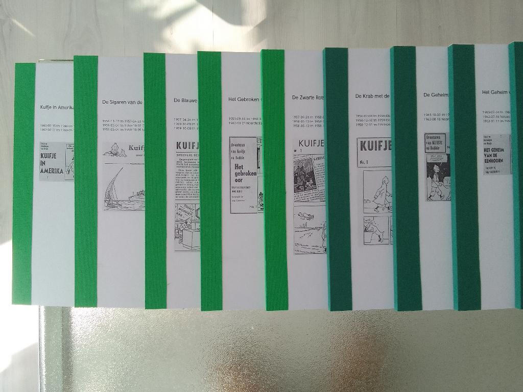 Kuifje in de krant, Ophalen, Nieuw, Krant