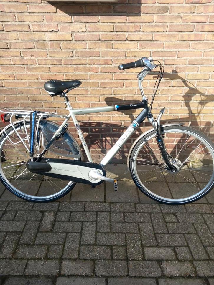 Rih Delta C8 [56cm] Herenfiets ZGAN., Fietsen en Brommers, Fietsen | Heren | Herenfietsen, Zo goed als nieuw, Gazelle, 53 tot 57 cm