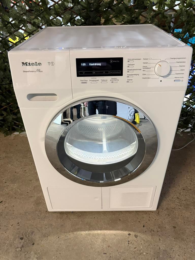 Miele T1 SteamFinish 8kg Warmtepompdroger, Witgoed en Apparatuur, Wasdrogers, Ophalen, Overige typen, 8 tot 10 kg, Refurbished