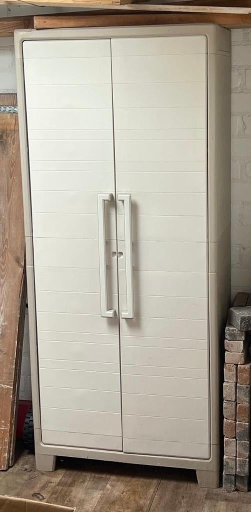 Kunststof kast, Tuin en Terras, Ophalen, Gebruikt, Kunststof, Containerberging