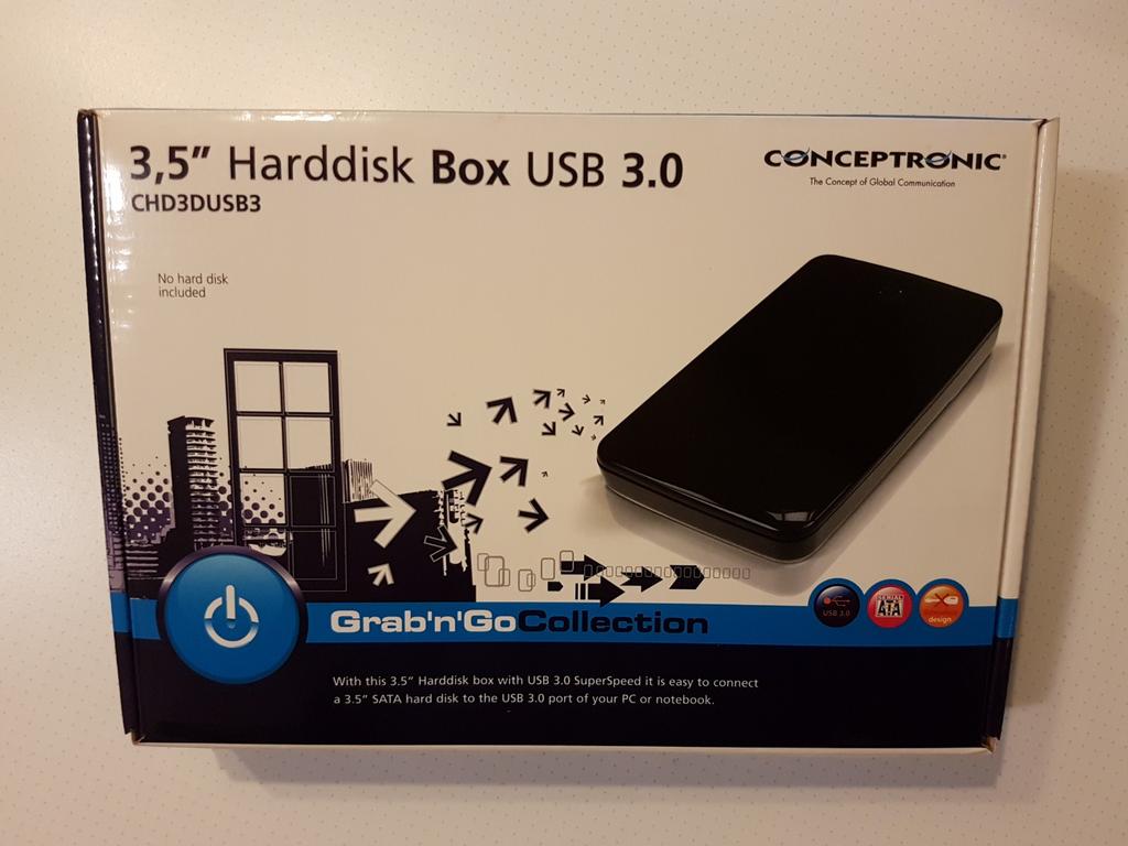 Externe Hardeschijf 1TB USB3, Computers en Software, Harde schijven, Ophalen of Verzenden, Laptop, USB