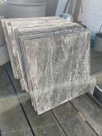 Gratis af te halen partij Noorse Leisteen, Tuin en Terras, Tegels en Klinkers, Ophalen, Gebruikt, Overige typen, 5 tot 10 m²