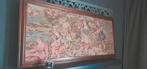 oud frans wandkleed gobelin in lijst, Ophalen of Verzenden