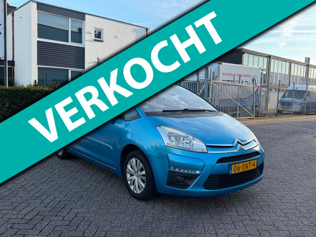 Citroen C4 Picasso 1.6 VTi Image 5p. LPG G3* TREKHAAK* N.A.P, Auto's, Citroën, Voorwielaandrijving, Gebruikt, 4 cilinders, Blauw