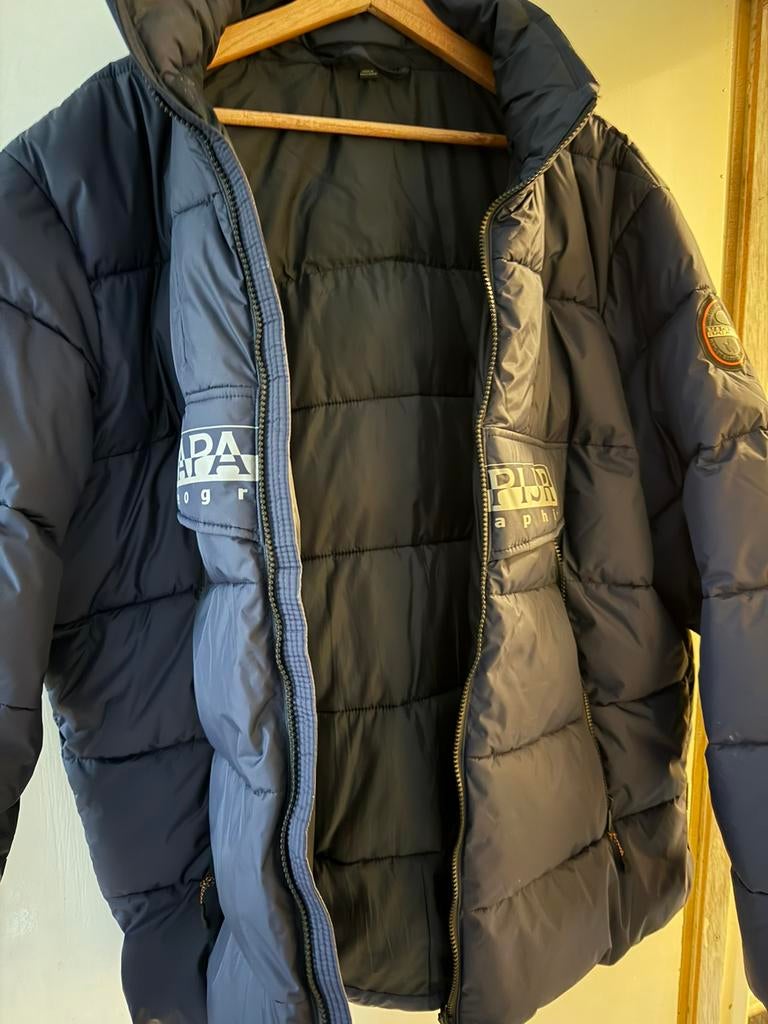 Napapijri Winter jas, Ophalen of Verzenden, Zo goed als nieuw, Overige maten, Zwart