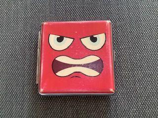 Anger sigarettenkoker sigarettendoosje cigarette case, Verzamelen, Rookartikelen, Aanstekers en Luciferdoosjes, Gebruikt, Overige typen