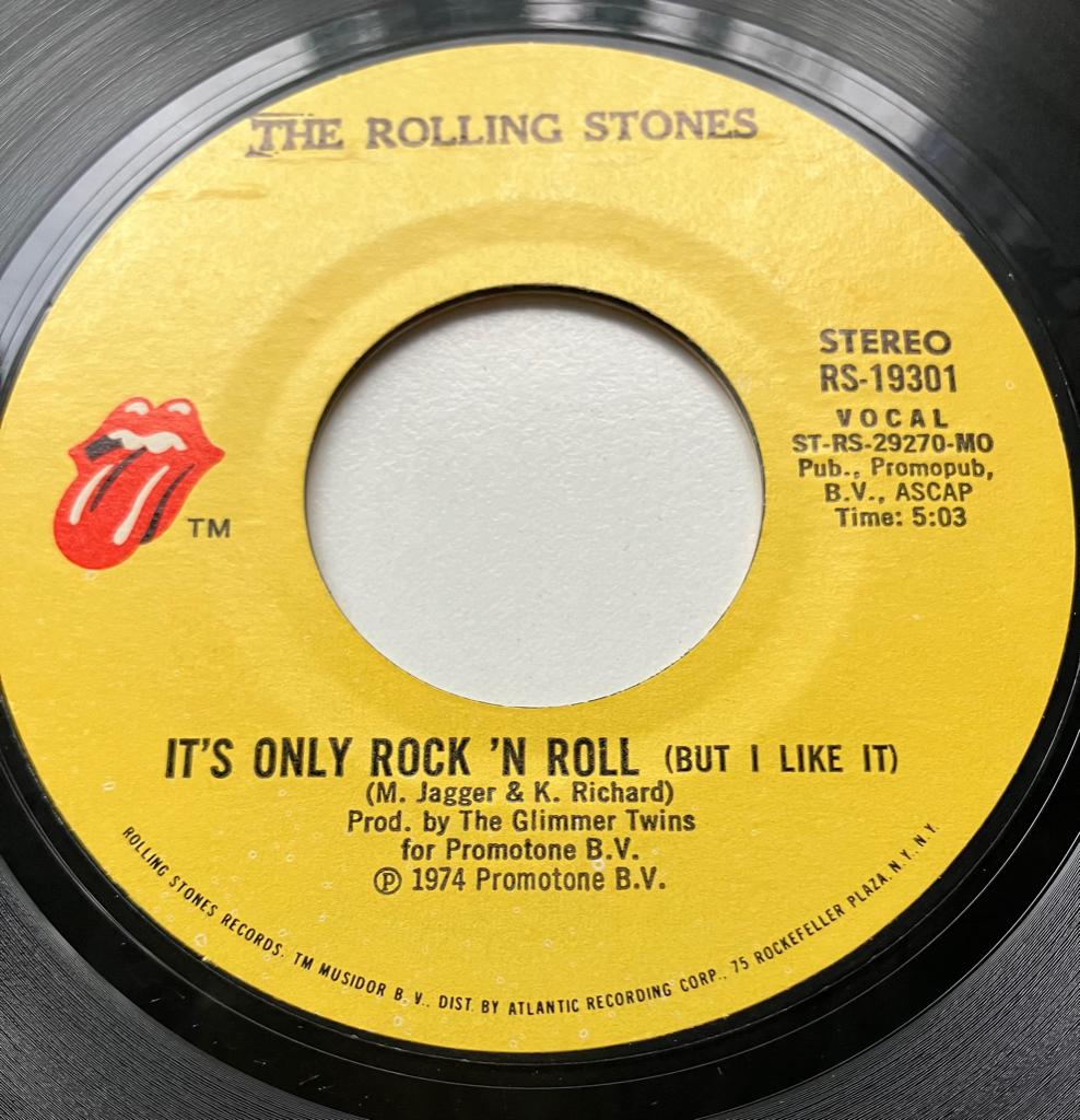 US23 It's only rock 'n roll US74 €10, 7 inch, Single, Ophalen of Verzenden, Rock en Metal