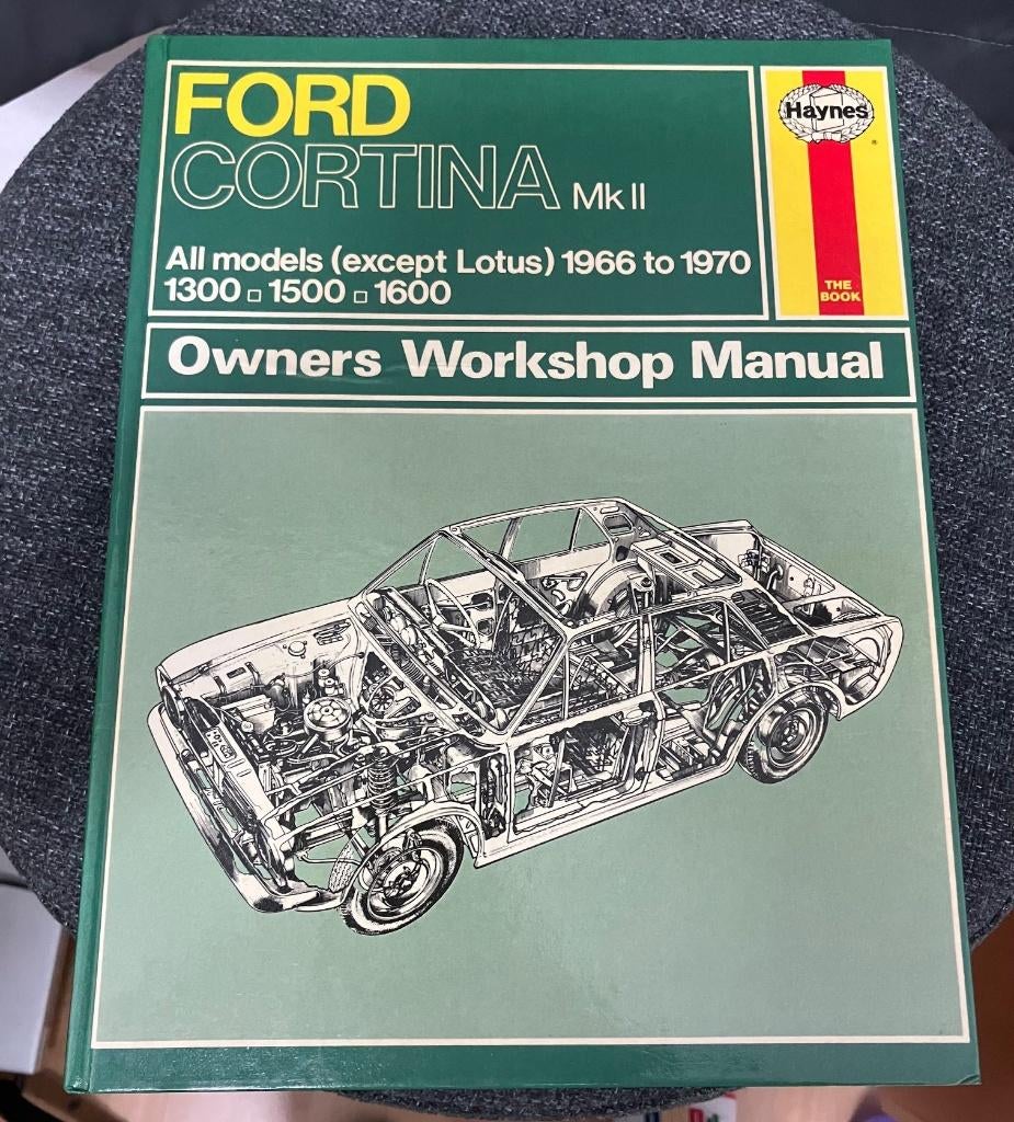 Haynes Owners Workshop Manual – Ford Cortina Mk II, Ophalen of Verzenden, Gelezen, Ford, Haynes