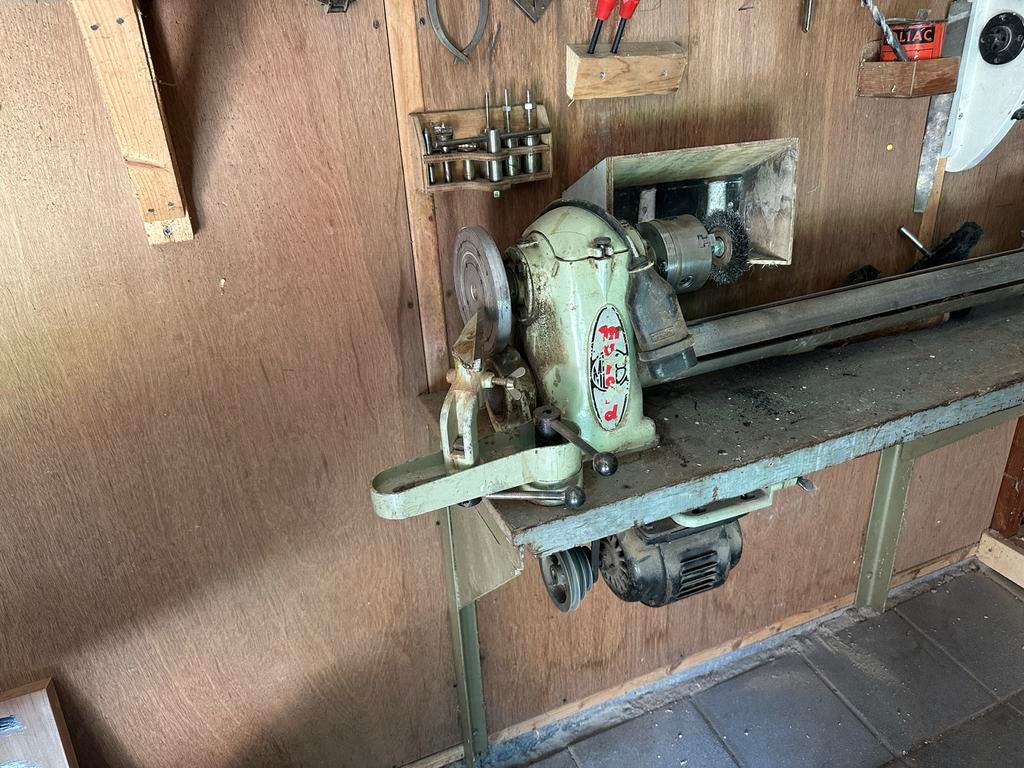 Draaibank voor houtbewerking, Ophalen, Gebruikt, Houtdraaibank, 500 tot 1000 mm