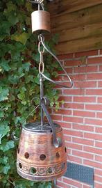 Brutalistische hanglamp - in de stijl van Nanny Still, Gebruikt, 50 tot 75 cm, Overige materialen, Ophalen of Verzenden