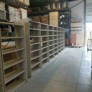 metalen stellingen stellingkasten legbordstelling, Ophalen, Gebruikt