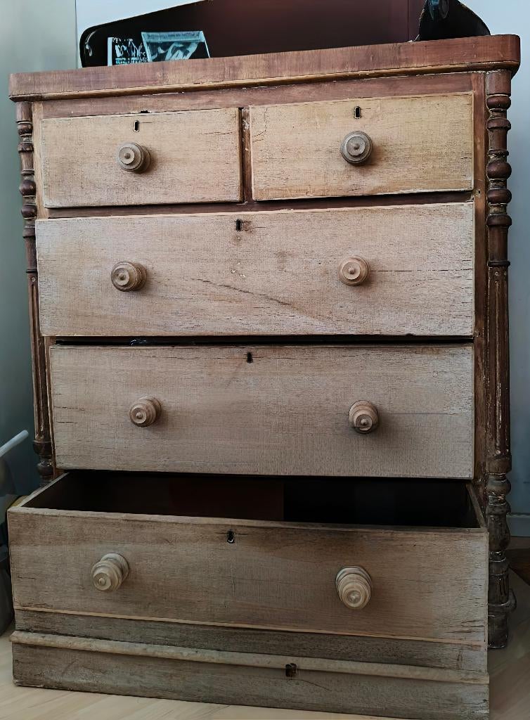 antieke ladenkast, Antiek en Kunst, Antiek | Meubels | Kasten, Ophalen