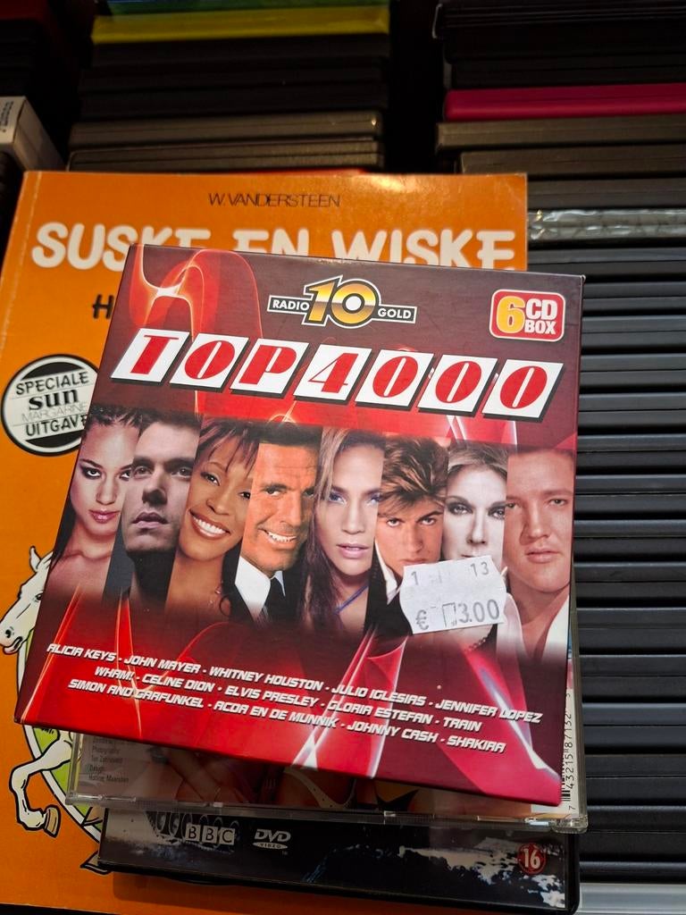 Radio 10 Gold Top 4000 - 6 CD Boxset met diverse artiesten, Cd's en Dvd's, Ophalen of Verzenden, Gebruikt, Boxset