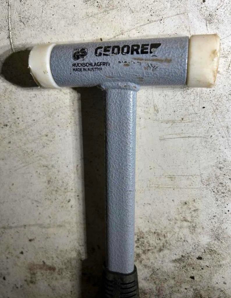 Gedore Rückschlagfreier Schonhammer, Ophalen of Verzenden, Zo goed als nieuw