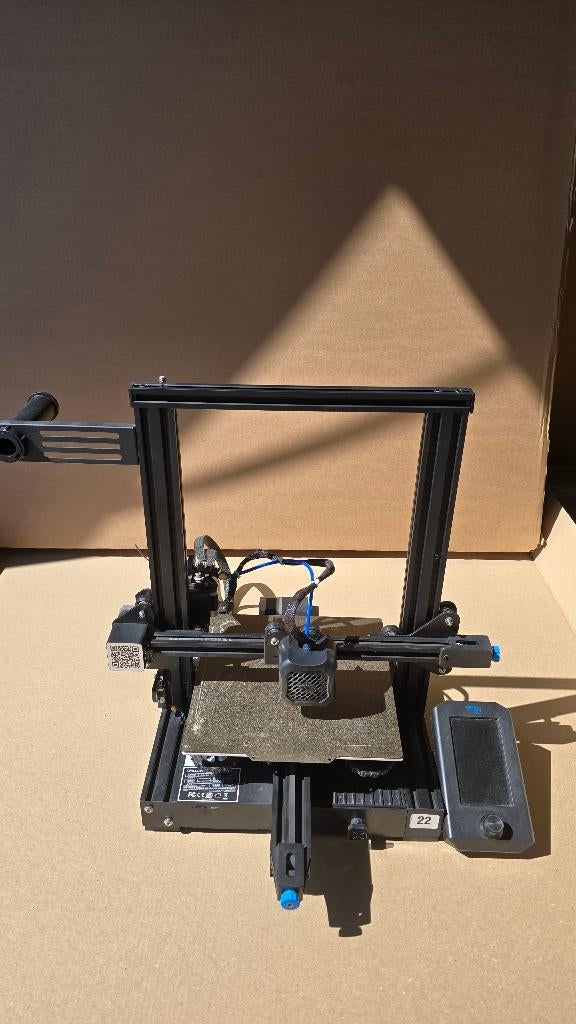 Ender 3 V2 3D printer, Ophalen, Gebruikt
