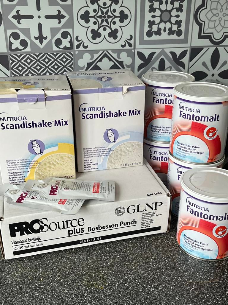 Eiwitrijke bijvoeding, Ophalen