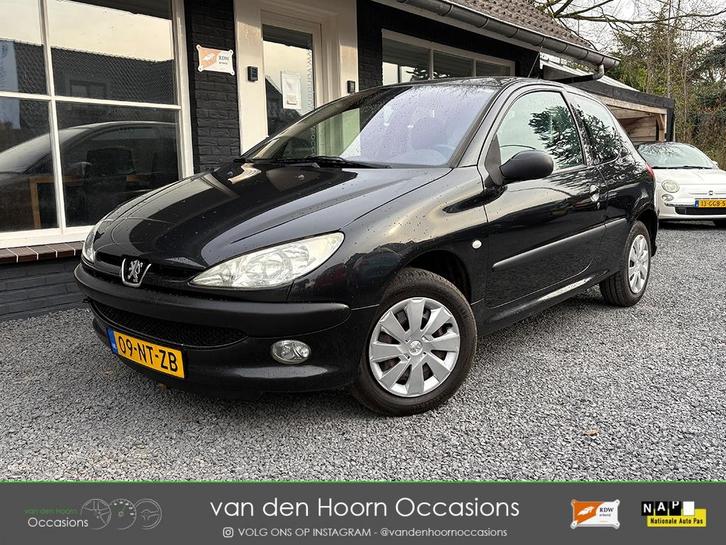 Peugeot 206 1.4 AUTOMAAT | CLIMATE | NW APK | NAP | EL RAMEN, Auto's, Peugeot, Bedrijf, Te koop, ABS, Airbags, Airconditioning