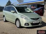Mazda 5 2.0 TS Plus automaat en leer in top staat, Auto's, Mazda, 145 pk, Gebruikt, Zwart, Met garantie (alle)