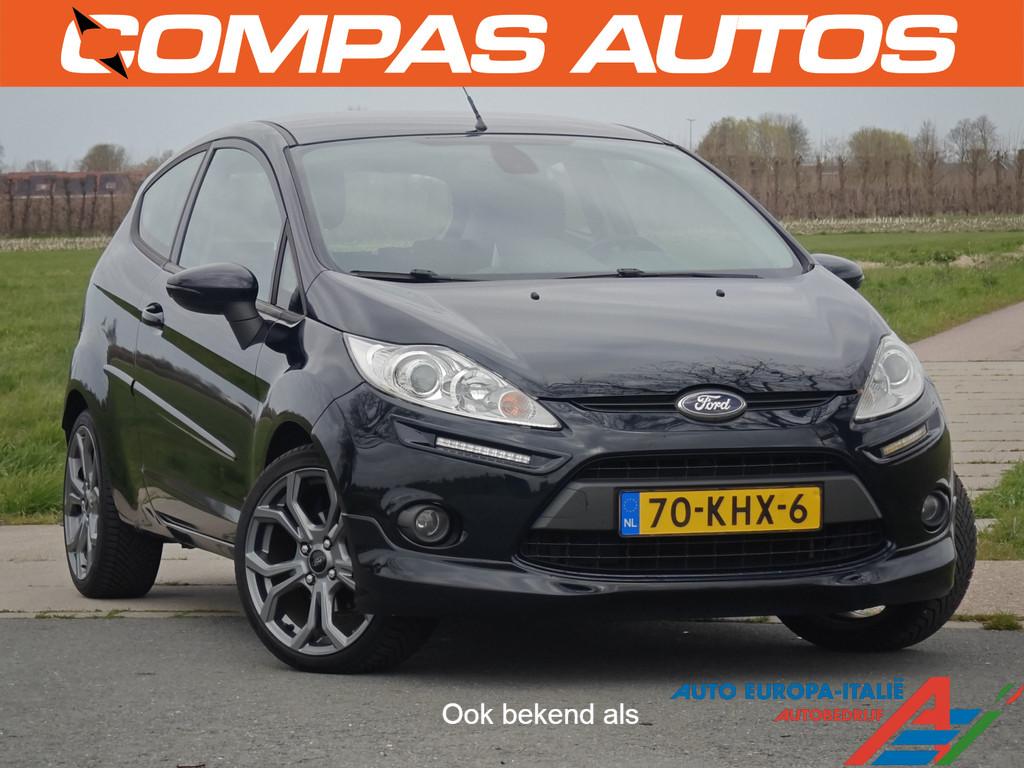 Ford Fiesta 1.6 Sport (bj 2009), Gebruikt, 31 €/maand, 4 cilinders, Zwart