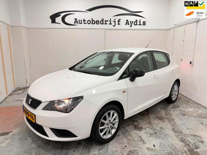 Seat Ibiza 1.2 TSI Airco EL Ramen Nap 2013 Aux, Auto's, Seat, Bedrijf, Te koop, Ibiza, ABS, Airbags, Airconditioning, Centrale vergrendeling