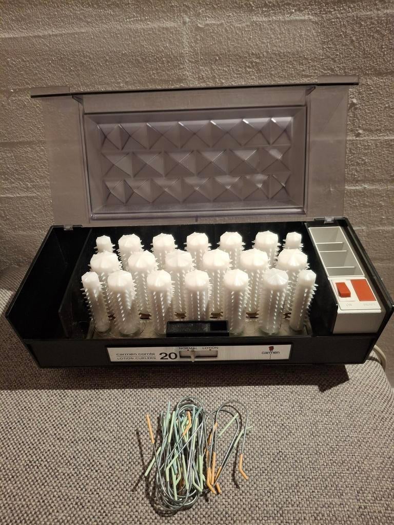 Vintage Carmen krulset. 20 krullers. Denemarken, Sieraden, Tassen en Uiterlijk, Uiterlijk | Haarverzorging, Ophalen of Verzenden