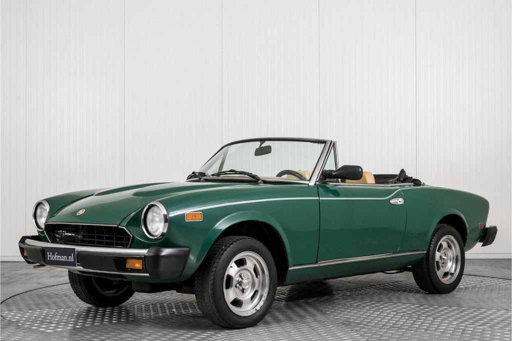 Fiat 124 Spider 2000 Automaat (bj 1979), Automaat, Achterwielaandrijving, 4 cilinders, Cabriolet