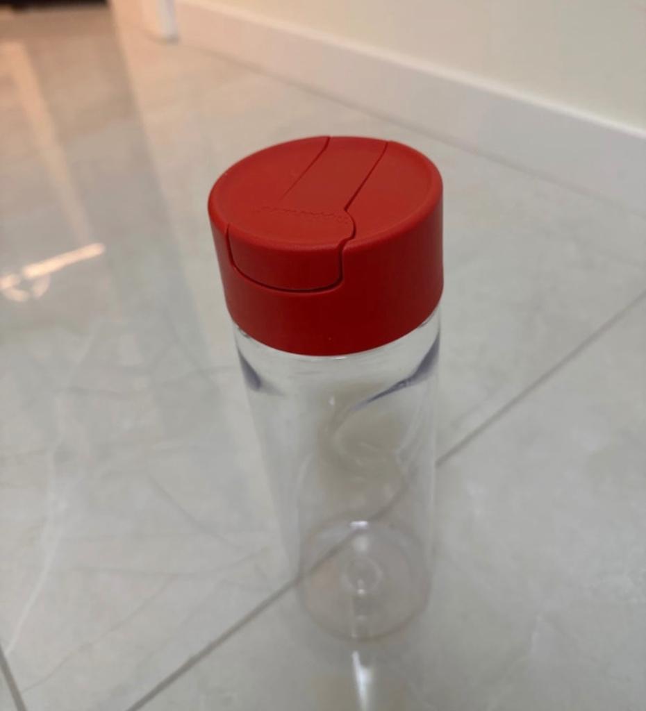 Tupperware olie, Huis en Inrichting, Keuken | Tupperware, Ophalen of Verzenden, Gebruikt, Rood, Bus of Trommel