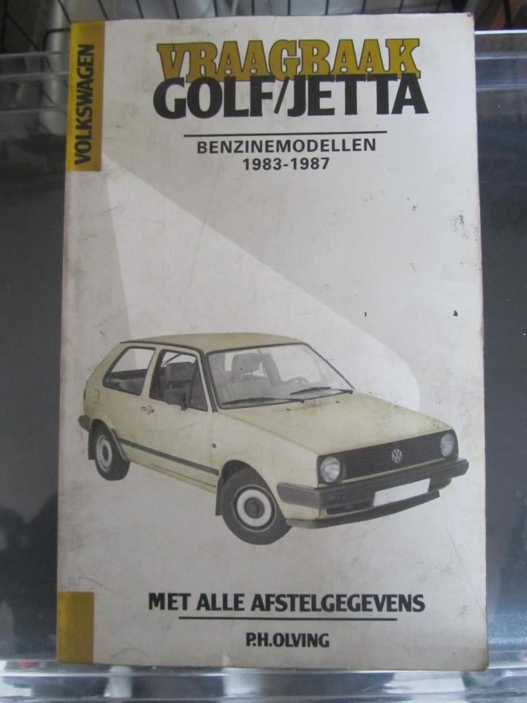 vraagbaak  VOLKSWAGEN  GOLF JETTA  1983 /1987, Auto diversen, Ophalen of Verzenden
